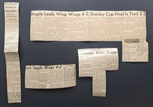 Load image into Gallery viewer, 1964 Detroit Olympia Stanley Cup Program Red Wings Toronto Maple Leafs Hockey
