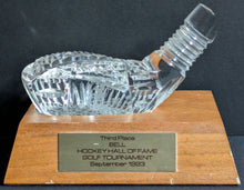 Load image into Gallery viewer, 1993 Hockey Hall Of Fame Golf Tournament Third Place Trophy Henri Richard NHL
