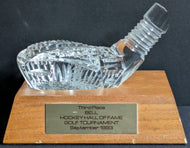 1993 Hockey Hall Of Fame Golf Tournament Third Place Trophy Henri Richard NHL