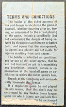 Load image into Gallery viewer, June 8 1969 Mickey Mantle Day Ticket Stub + Program New York Yankee Stadium
