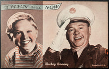 Load image into Gallery viewer, 1950s Mutoscope Arcade Vintage Hollywood Then &amp; Now Exhibit Cards x7 Postcards
