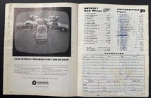 Load image into Gallery viewer, 1970 Olympia Stadium Program Detroit Red Wings Original Six NHL Hockey Vintage
