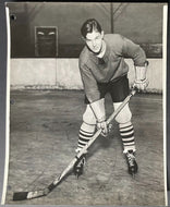 Hal Tabor IHL Hockey Detroit Olympics Vintage Type 1 Photo Olympia Files