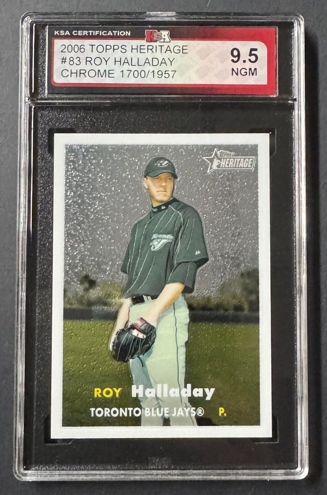 2006 Topps #83 Roy Halladay Toronto Blue Jays MLB Baseball Card KSA