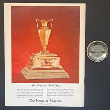 Load image into Gallery viewer, 1961 Canadian Open PGA Golf Championship Program + Competitor Pinback Vintage
