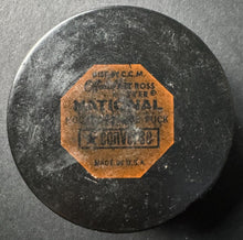 Load image into Gallery viewer, Oakland Seals Official NHL 1967-1970 Vintage Converse Art Ross Game Puck
