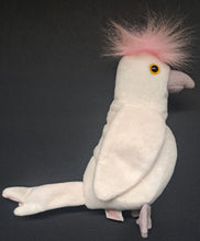 Load image into Gallery viewer, Ty Beanie Babies KuKu White Cockatoo Error Tag Version Plush Toy Vintage
