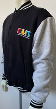 Load image into Gallery viewer, 1990s CMT Country Music Television Varsity Jacket Button Up Canadian TV Coat
