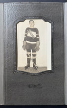Load image into Gallery viewer, Circa 1937 Bronx Hockey Team Player Photo In Original Photogapher&#39;s Folio Vtg
