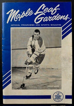 Load image into Gallery viewer, 1964 Stanley Cup Finals Game 1 Program + Ticket Stub Maple Leafs Red Wings Vtg
