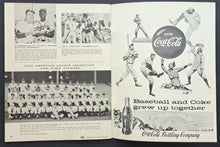 Load image into Gallery viewer, 1958 World Series Program Milwaukee Braves New York Yankees MLB Baseball Vintage
