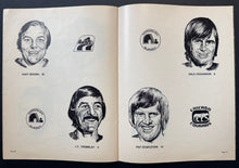 Load image into Gallery viewer, 1975 WHA 3rd Annual All Star Game Program At Edmonton Coliseum World Hockey
