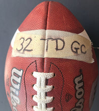 Load image into Gallery viewer, 2017 CFL Grey Cup Game Used Touchdown Football TD James Wilder Toronto Argos FSU
