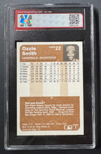 Load image into Gallery viewer, 1983 Fleer MLB #22 Ozzie Smith St. Louis Cardinals Baseball Card KSA Vintage
