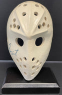 Bernie Parent Autograph Signed Mini Mask JSA NHL VTG Hockey Bruins Flyers Leafs