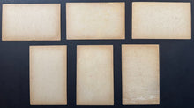 Load image into Gallery viewer, 1927 Jesse James Western Silent Film 6 Different Vintage Exhibit Cards
