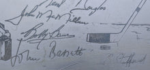 Load image into Gallery viewer, 1962-63 Toronto Maple Leafs Stanley Cup Team Facsimile Signature Tray NHL Hockey
