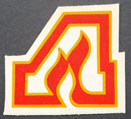 Circa 1972 Vintage Atlanta Flames Patch NHL Hockey Team Logo