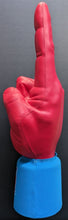 Load image into Gallery viewer, New York Rangers Oversized Wearable Ultimate Hands #1 Foam Finger NHL Hockey
