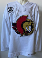 2005/06 Ottawa Senators Autographed Team Issued Center Ice Hockey Jersey Signed