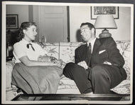 1950 Joe DiMaggio Type 1 Photo International News Press Stamped Sporting News