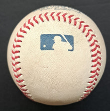 Load image into Gallery viewer, 2019 New York Yankees vs. Toronto Blue Jays Brett Gardner Game Used Baseball MLB

