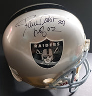 Dave Casper Signed Autographed Full Sized Oakland Raiders Helmet Vintage NFL