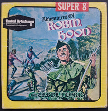 Load image into Gallery viewer, Adventures of Robin Hood Super 8mm Film Errol Flynn United Artists Movies VTG
