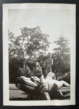 Load image into Gallery viewer, Lot of 3 1947 Type 1 Photos Of Thunderbird Park In Victoria British Columbia Vtg
