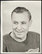 1943 NHL Hockey Detroit Red Wings Mud Bruneteau Type 1 Vintage Photo