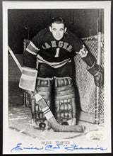 Load image into Gallery viewer, Emile Francis Autographed Signed Hockey Photo New York Rangers JSA NHL Vintage
