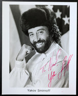 Yakov Smirnoff Signed Autographed Vintage Celebrity Photo What A Country Standup
