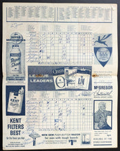 Load image into Gallery viewer, 1959 Yankee Stadium Program Detroit Tigers NY Yankees Mickey Mantle MLB Vtg

