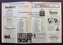 Load image into Gallery viewer, 1965 Boston Gardens Toronto Maple Leafs Boston Bruins NHL Hockey Program Hockey
