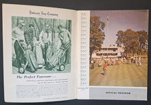 Load image into Gallery viewer, 1961 Canadian Open PGA Golf Championship Program + Competitor Pinback Vintage
