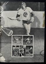 Load image into Gallery viewer, 1973 Brochure Promoting Professional Lacrosse Hockey Hall Of Famers Endorse Vtg
