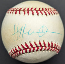 Load image into Gallery viewer, Hakeem Olajuwon Autographed Signed Baseball Houston Rockets NBA Basketball JSA
