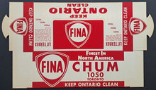Load image into Gallery viewer, Circa 1960&#39;s 1050 CHUM Rock n&#39; Roll Radio Toronto Promotional Waste Basket VTG
