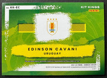 Load image into Gallery viewer, 2021-2022 Edinson Cavani Soccer Card Panini Donruss Worn Used Jersey Uruguay
