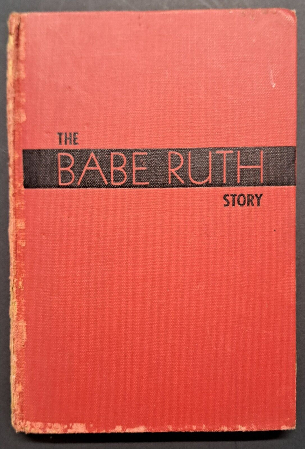 1948 The Babe Ruth Story Autobiography Book First Edition Vintage Baseball