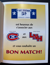 Load image into Gallery viewer, Montreal Forum Old Timers Hockey Game Vintage Program Canadians NHL Hall Of Fame
