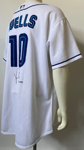 Load image into Gallery viewer, Vernon Wells Game Used Autographed Majestic Toronto Blue Jays Jersey Signed MLB
