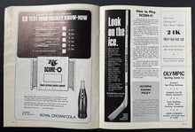 Load image into Gallery viewer, 1970 Olympia Stadium Program Detroit Red Wings Original Six NHL Hockey Vintage
