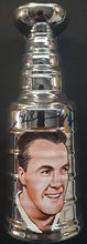 Load image into Gallery viewer, Henri Richard Signed Hand Painted Mini Stanley Cup Autographed Canadiens Beckett

