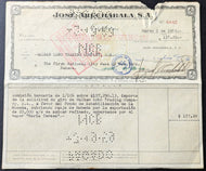 1959 Cuban Cheque Written On First National City Bank Of New York City In Havana