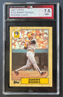 1987 Topps MLB #320 Barry Bonds Pittsburgh Pirates Baseball Rookie Card KSA Vtg