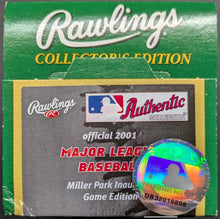Load image into Gallery viewer, 2000 Milwaukee Brewers County Stadium Final Season MLB Baseball + Original Box
