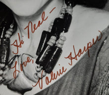 Load image into Gallery viewer, Valerie Harper Signed Autographed Vintage Black + White Photograph
