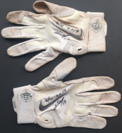 Lourdes Gurriel Jr. Game Used & Autographed Signed Batting Gloves MLB Baseball