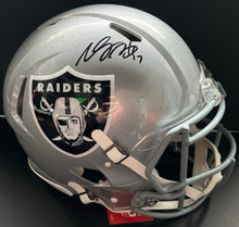 Load image into Gallery viewer, Davante Adams Signed F/S Authentic Las Vegas Raiders Football Helmet Beckett NFL
